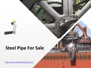 Steel Pipe For Sale - www.qatarsteelfactory.com