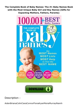 The-Complete-Book-of-Baby-Names-The-1-Baby-Names-Book-with-the-Most-Unique-Baby-Girl-and-Boy-Names-Gifts-for-Expecting-M