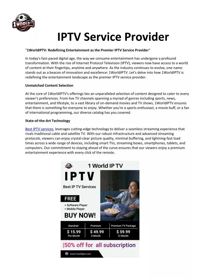 iptv service provider