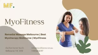 Remedial Massage Melbourne  Best Myotherapy Melbourne  Myofitness