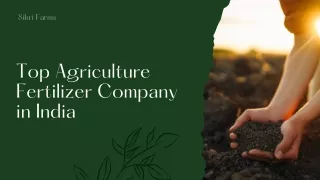 Produce Profits with Top Agriculture Fertilizer Company in India