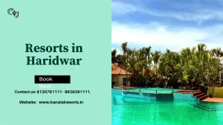 Resorts in Haridwar | Weekend Getaways