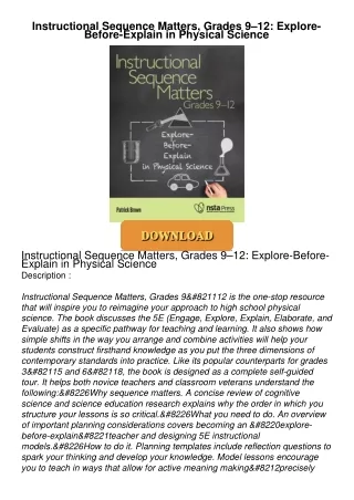 Instructional-Sequence-Matters-Grades-9–12-ExploreBeforeExplain-in-Physical-Science
