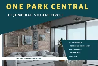 One Park Central at Jumeirah Village Circle E- Brochure