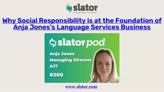 Why Social Responsibility is at the Foundation of Anja Jones's Language Services Business