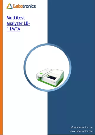 multitest analyzer lb 11mta