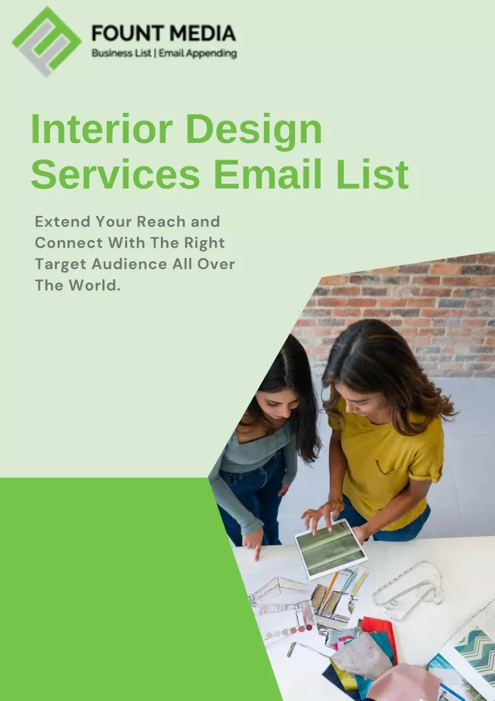 interior design services email list