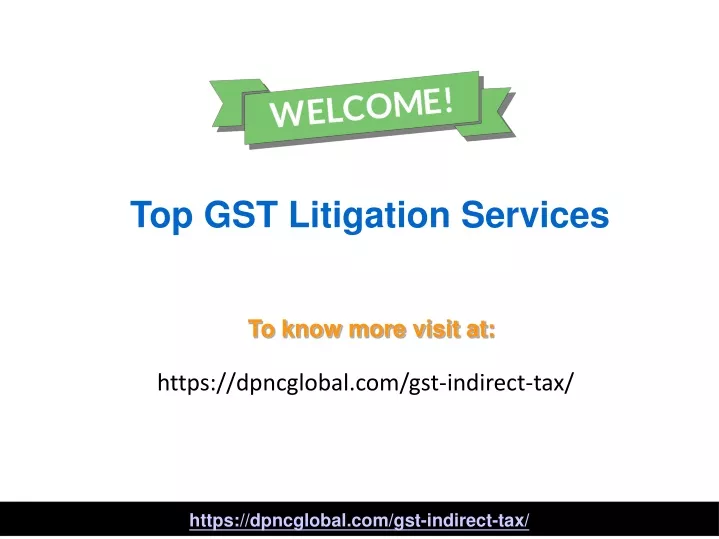 top gst litigation services