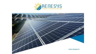 Renesys Power Systems: Turnkey Solar Solutions for Sustainable Energy