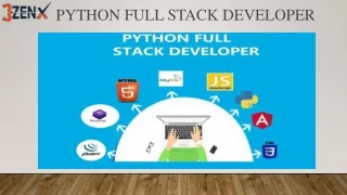 Python Full Stack DEVELOPER