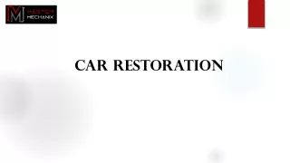 Car Restoration.mastermechanix