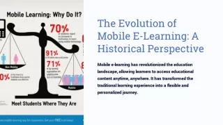 The Evolution of Mobile E-Learning A Historical Perspective