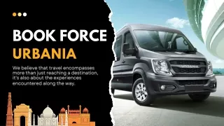 Discovering India by Booking the Force Urbania
