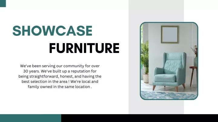 showcase furniture