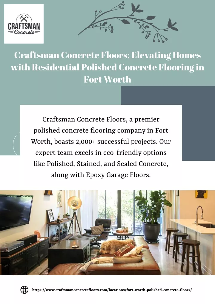 craftsman concrete floors elevating homes with