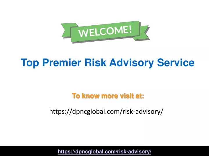 top premier risk advisory service