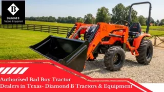 authorised bad boy tractor dealers in texas