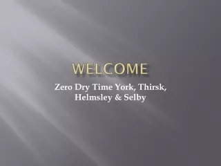 welcome