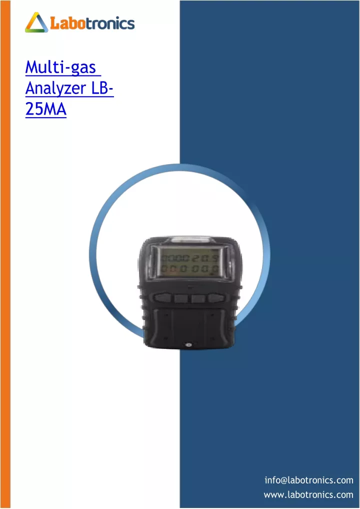 multi gas analyzer lb 25ma