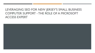 leveraging seo for new jersey s small business