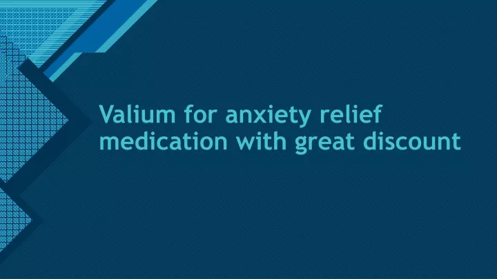 valium for anxiety relief medication with great discount