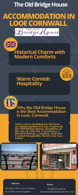 Accommodation in Looe Cornwall