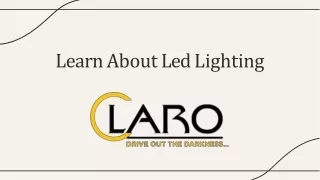 Learn About Led Lighting