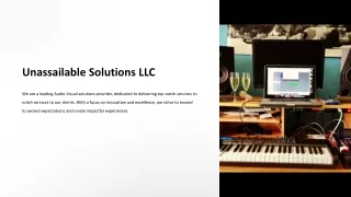 Government Audio Visual Solutions - Unassailable Solutions LLC
