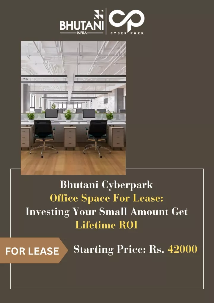 bhutani cyberpark office space for lease
