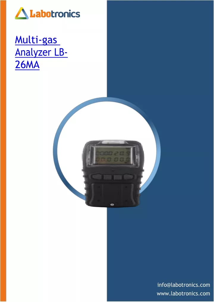 multi gas analyzer lb 26ma