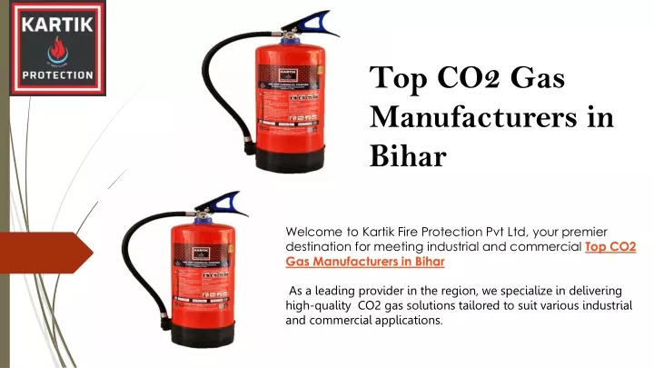 top co2 gas manufacturers in bihar