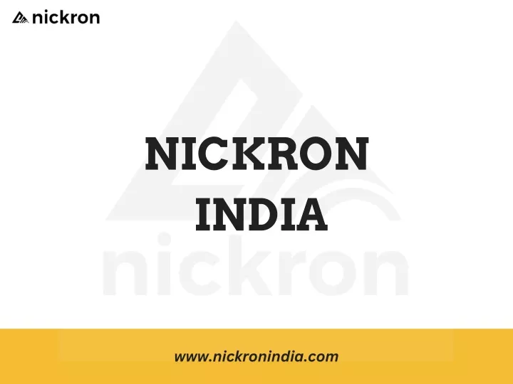 nickron india