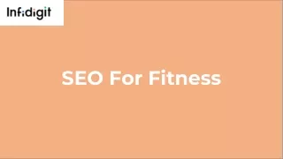 SEO FOR FITNESS