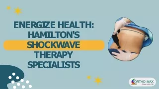Shockwave Therapy Clinic Hamilton