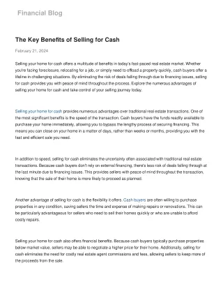 the-key-benefits-of-selling-for-cash