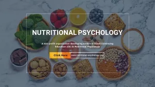 Learn How Psychology And Nutrition Are Related: Visit CNP Website