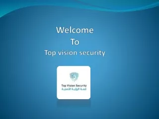 The JABLOTRON 100  alarm system - Top vision security