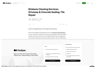 Brisbane Cleaning Services: Driveway & Concrete Sealing, Tile Repair