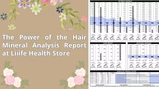 The Power of the Hair Mineral Analysis Report at Liiife Health Store