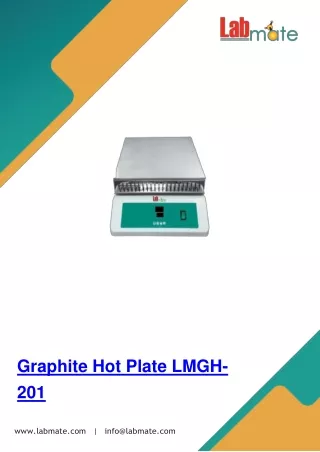 graphite hot plate lmgh 201