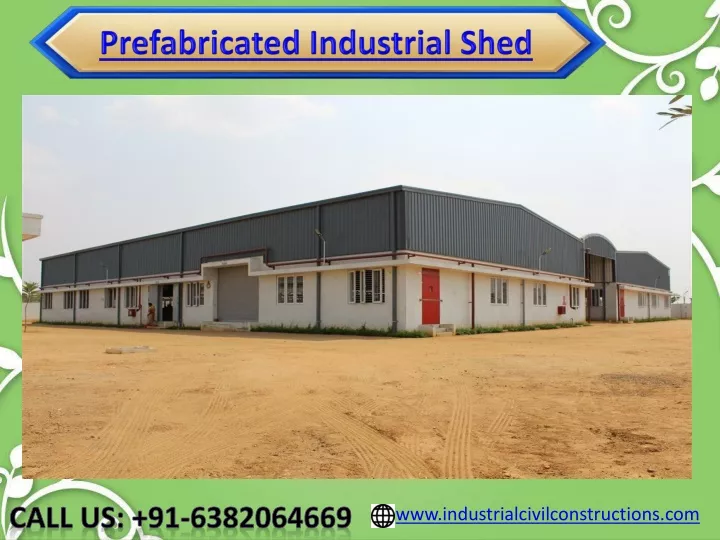 prefabricated industria l shed