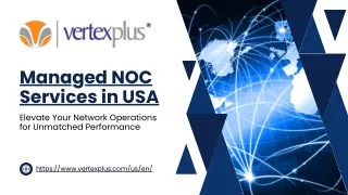 Best Managed NOC Services in USA