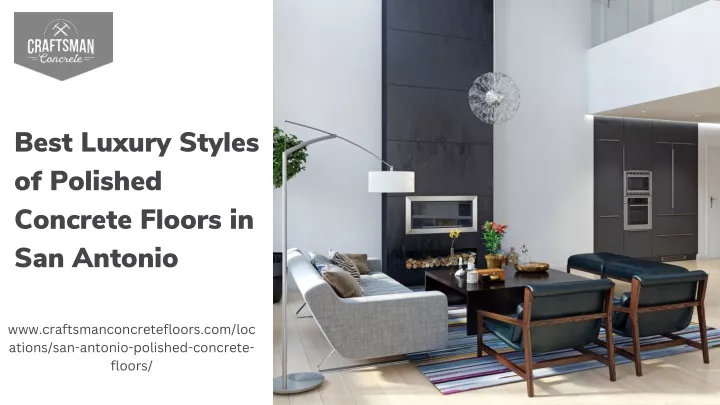 best luxury styles of polished concrete floors