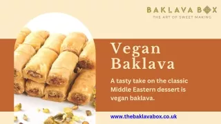 Best Vegan Baklava | Baklava Box