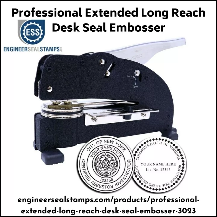 professional extended long reach desk seal