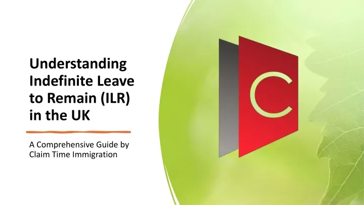 understanding indefinite leave to remain ilr in the uk