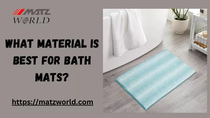 what material is best for bath mats