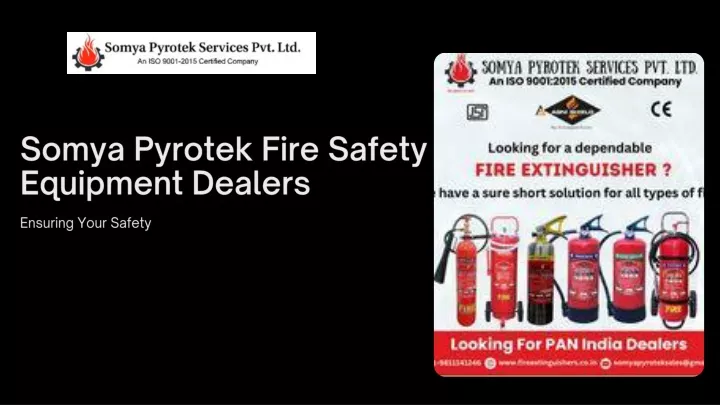 somya pyrotek fire safety equipment dealers