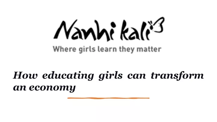 how educating girls can transform an economy