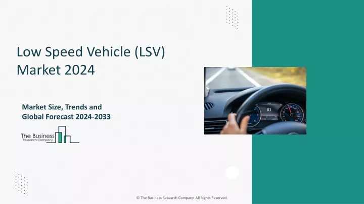 low speed vehicle lsv market 2024
